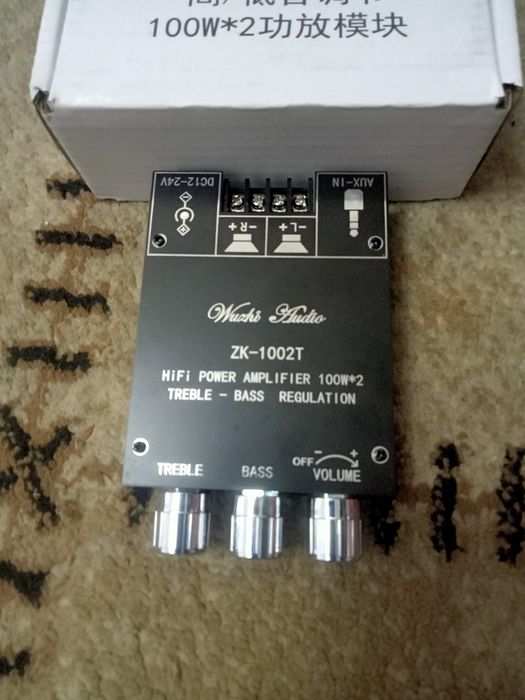 Продам усилитель Class D TPA3116D2 100Wx2 состоянии новый.