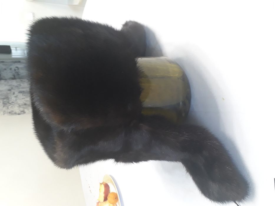 Шапка ушанка норка