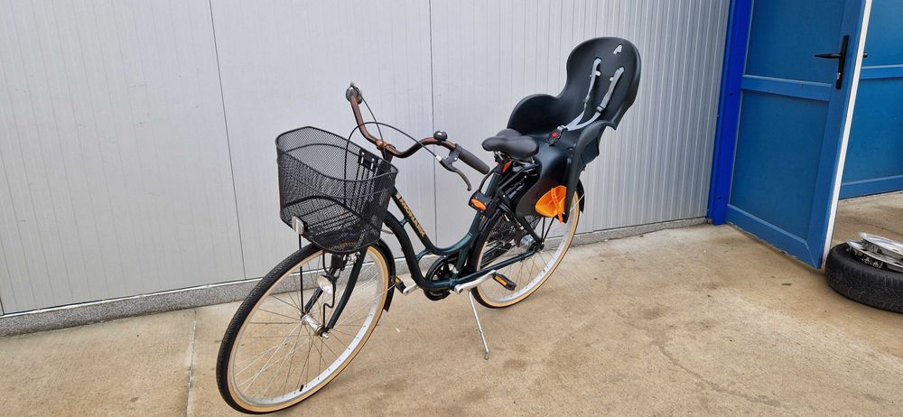 Дамски велосипед  MONARK колело със столче 28"