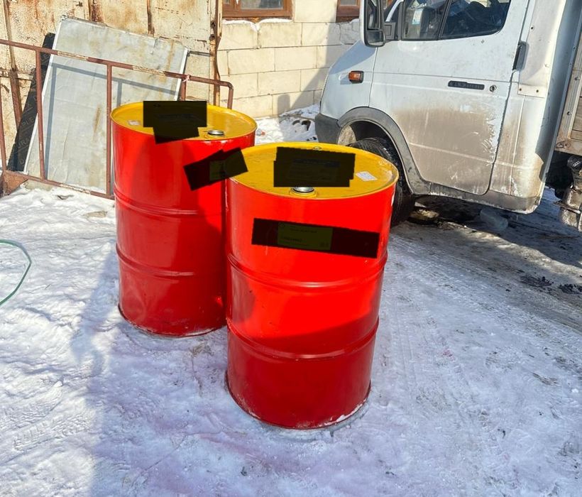 Металлическая бочка 200л (Астана)