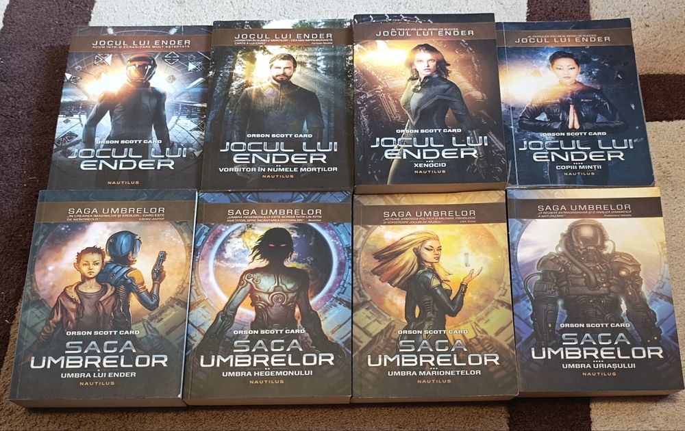 Orson Scott Card saga lui Ender si saga Umbrelor
