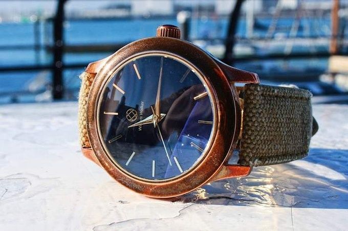 Ceas  diver bronz/cupru/alamă The 220 Watch Co. calatrava