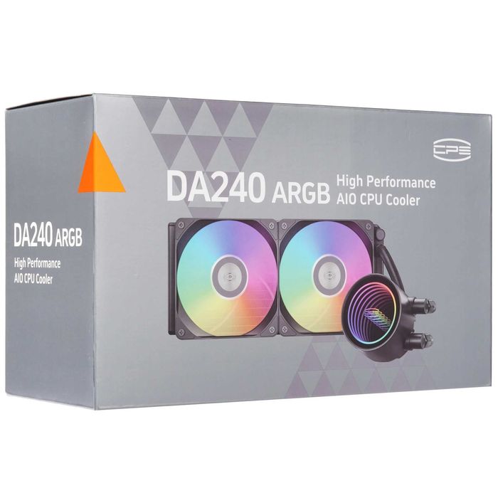 Система охлаждения PCCooler DA240 ARGB черная