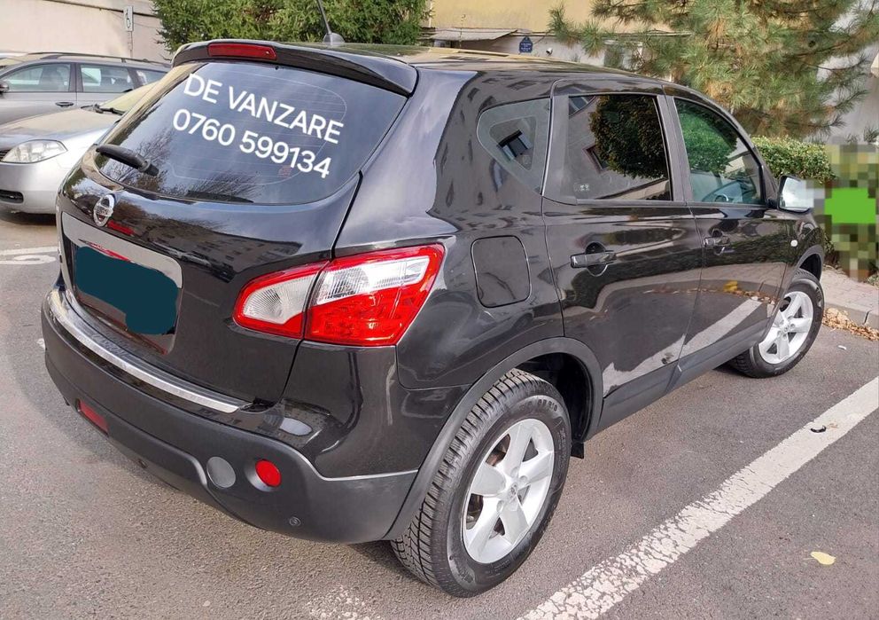 Nissan Qashqai, 09/2011,Benzina1.6, Euro 5, 215.000 km