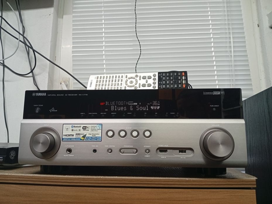 7.2 Канале ресивър YAMAHA RX-V 779 Bluetooth 4K Wi-fi