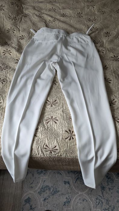 Брюки белые мужские