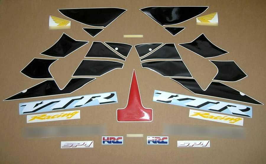 Стикери Honda VTR/RVT 1000  SP1 SP2 RC51 хонда втр лепенки sp-1 sp-2