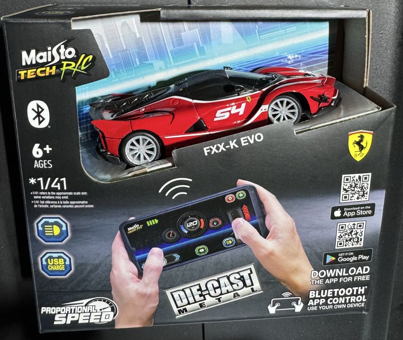 Ferrari FXXK EVO, радио управляем модел