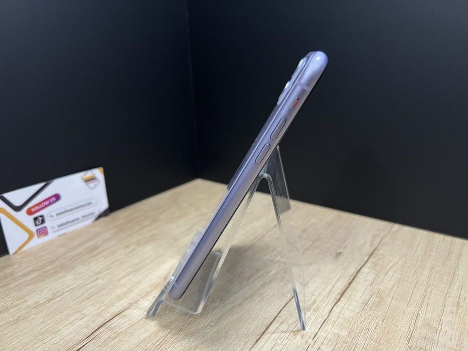 iPhone 11 128Gb Purple Second-Hand 3 ani garanție, Telefoane Mures