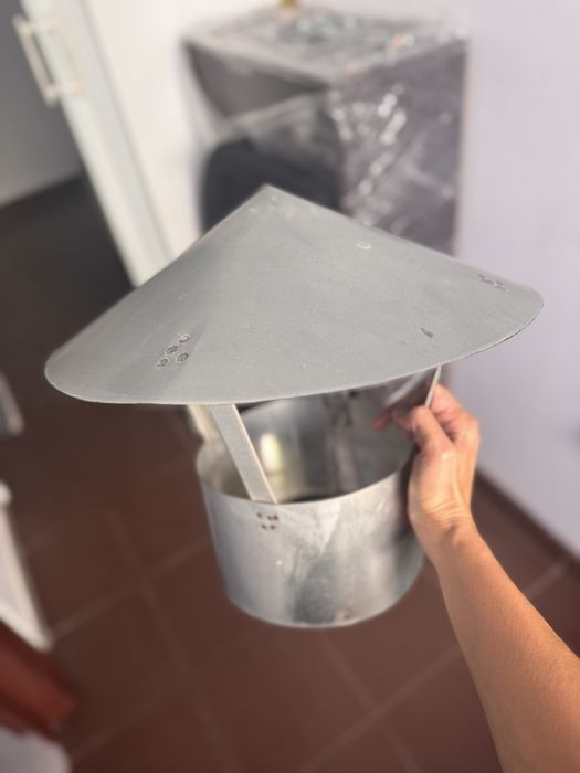 Capac cos fum inox 20 cm Bucuresti