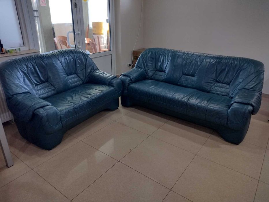 2 Canapele din piele
