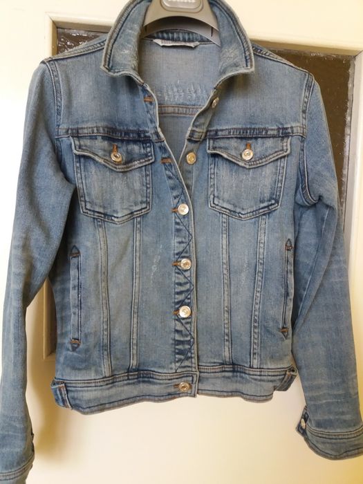 Дамско дънково яке