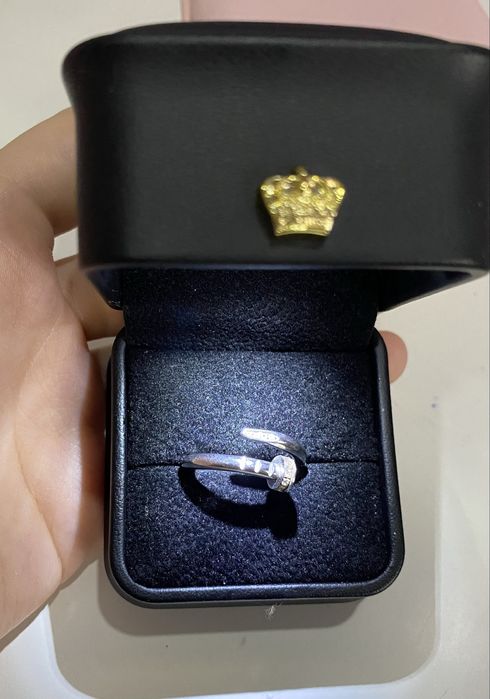 Серебряное кольцо «Гвоздь» 925 (Cartier style) — Размер 17