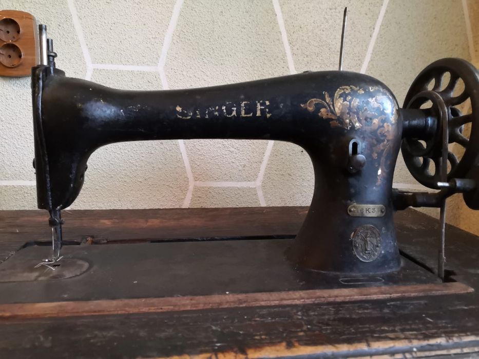 Mașina de cusut SINGER 16K33, clasică, veche(~1915