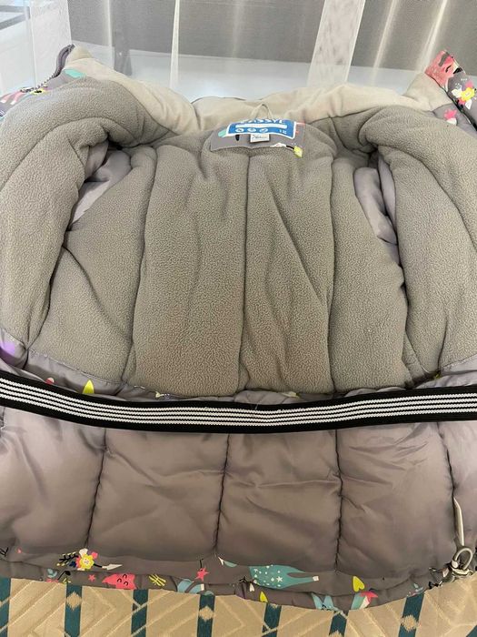 Теплая куртка на мальчика размер 92 см