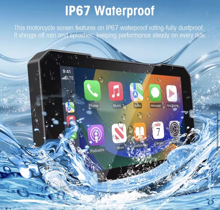 Navigatie pentu motociclete cu Android si CarPlay