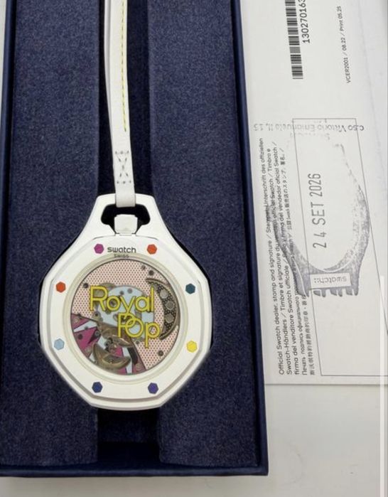 Audemars x swatch pop