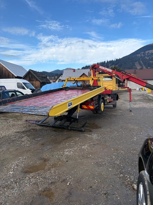 Mercedes 811 , Autoplatforma Hidraulica cu macara , an 1995