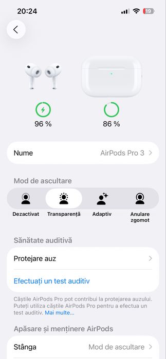 Casti AirpodsPro 3 ANC sigialte