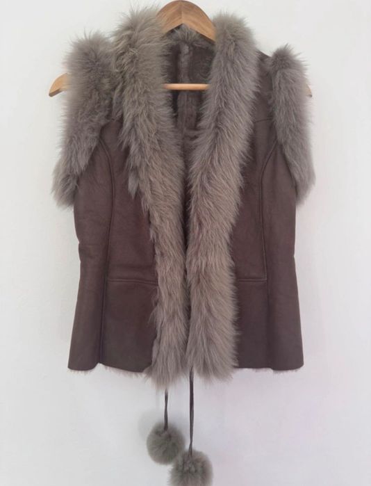 Vestă blană naturală