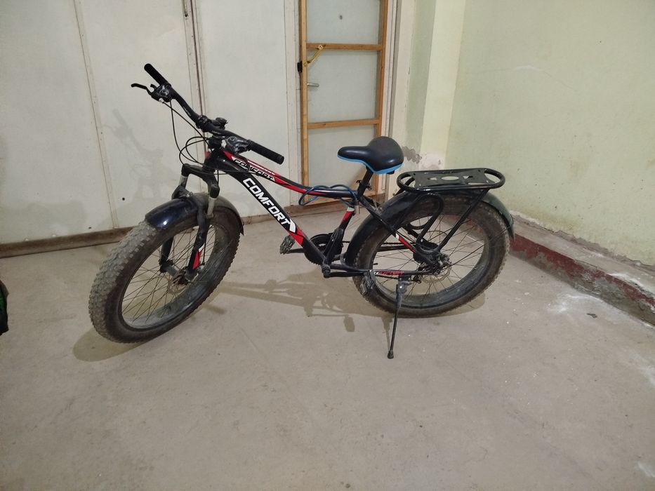 Велосипед с широкими колесами