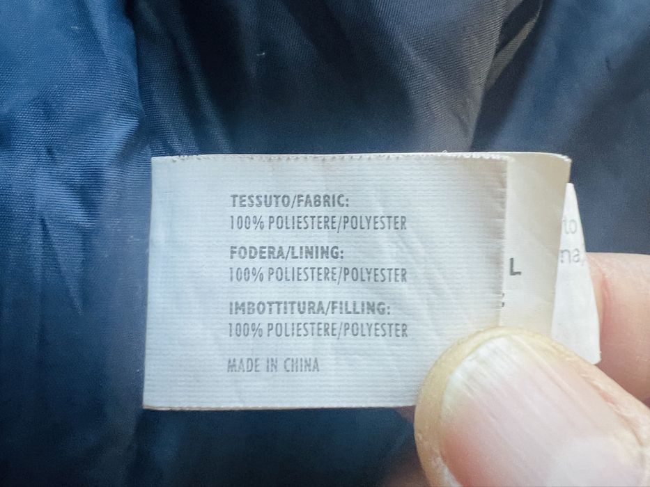 Мъжко яке Cotton & Silk, тъмно синьо, пролетно, размер L, като ново