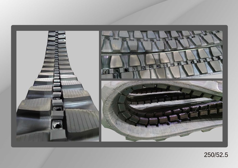 Șenilă  cauciuc  250 x 52,5 x 73N