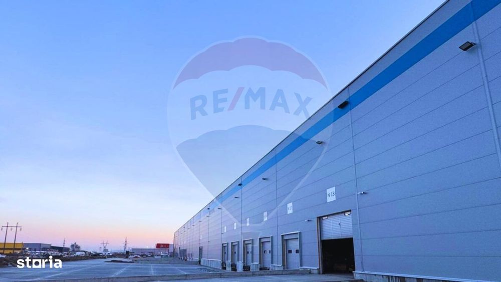 Spațiu industrial de închiriat 1.600mp - 9.000mp în Hală - Iasi (Vest)