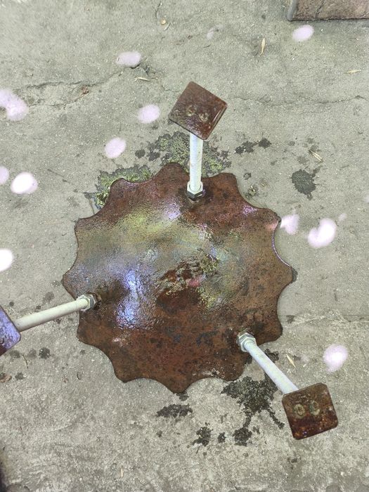 Disc de tractor pirostie