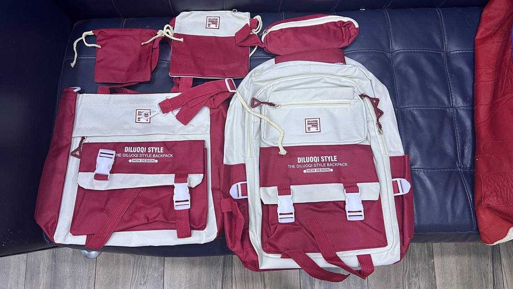 Рюкзак школьный 5 в 1, для девочек