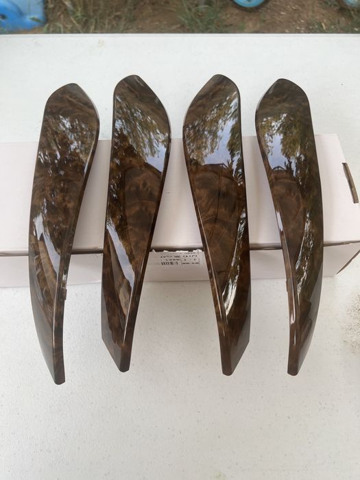 Set 4 capace mânere  mahon gry negru  bmw seria 3 GT f30 31 f34