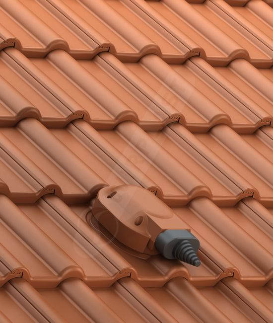 Element trecere conducte panou solar tabla faltuita, click, retropanel