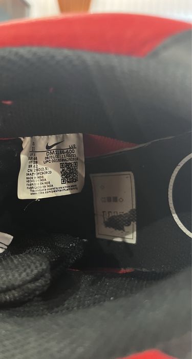 Nike Sneakers Court Vision Mid Nba DM1186 600 Roșu