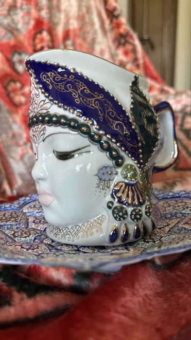 Птица в клетке 40см