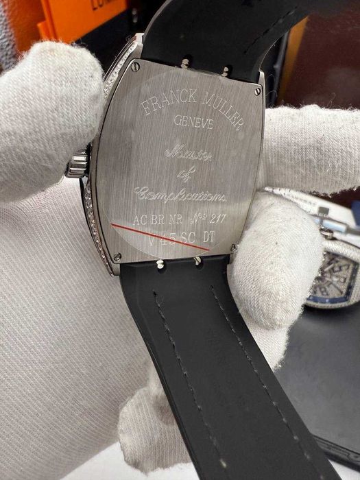franck muller vanguard yachting пълен диамант