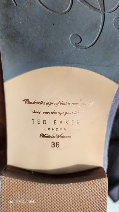 Cizme dama Ted Baker piele naturala antilopa