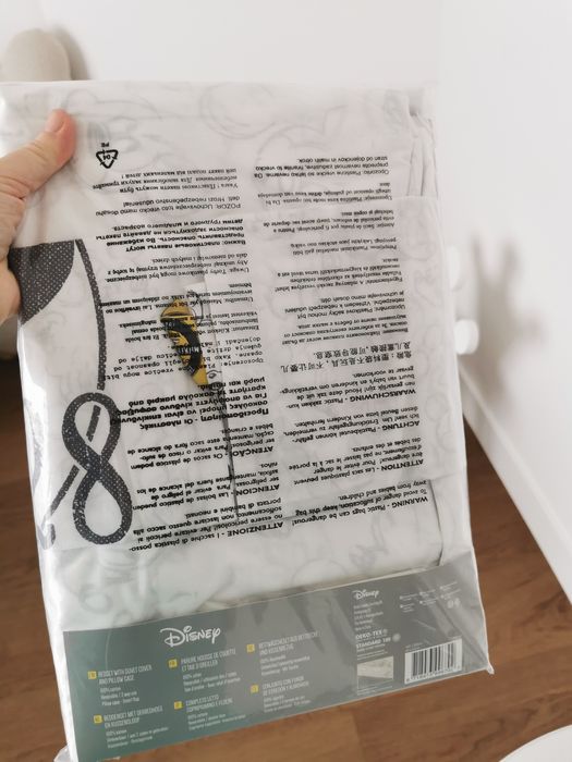 Lenjerie de pat - Mickey Mouse - Reversibila / cu 2 fete