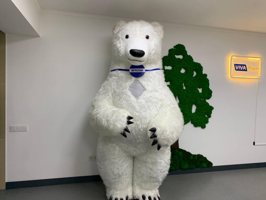 Поздравление Мишка 2.5м