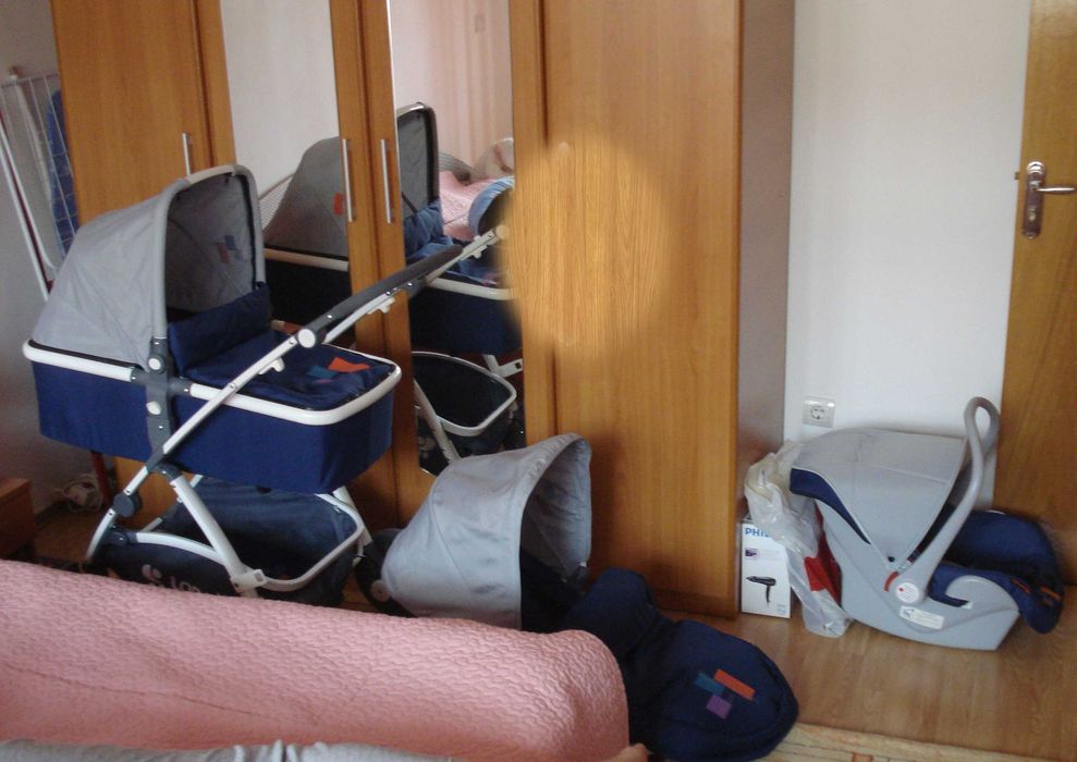 Carucior Lorelli 3in1 + cadou* marsupiu si Scaun auto Lorelli