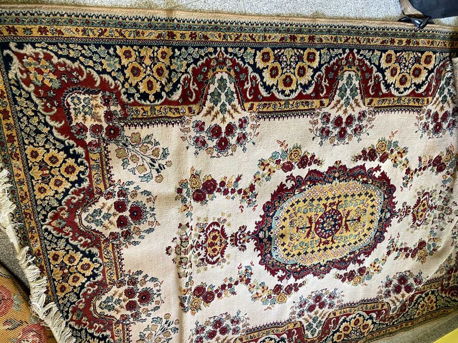 Covor persan 3x1,8m , covor persan lucrat manual din lina 1,5x0,78 m