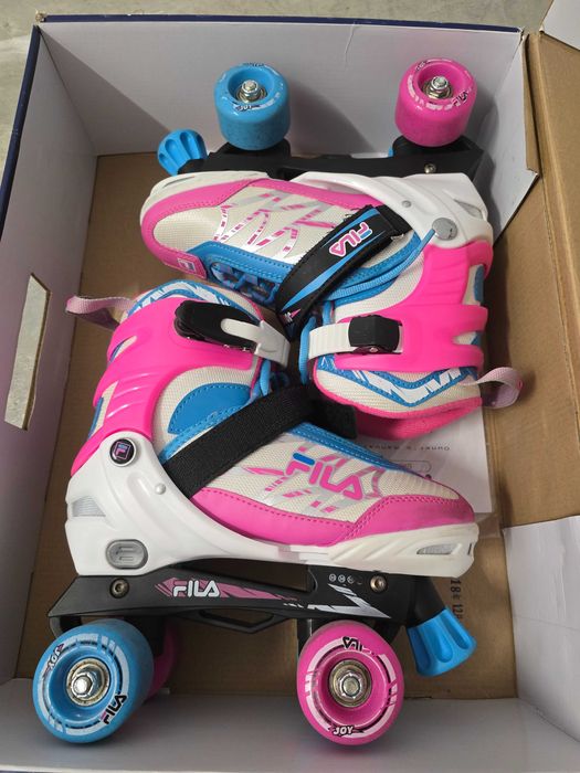 Patine cu rotile - role Fila Joy pentru copii, marime 35-38