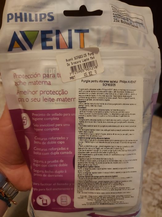 Pungi stocarea laptelui