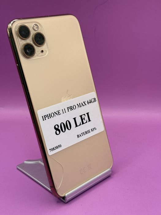 Iphone 11 pro max 64gb•amanet matei crangasi•7083