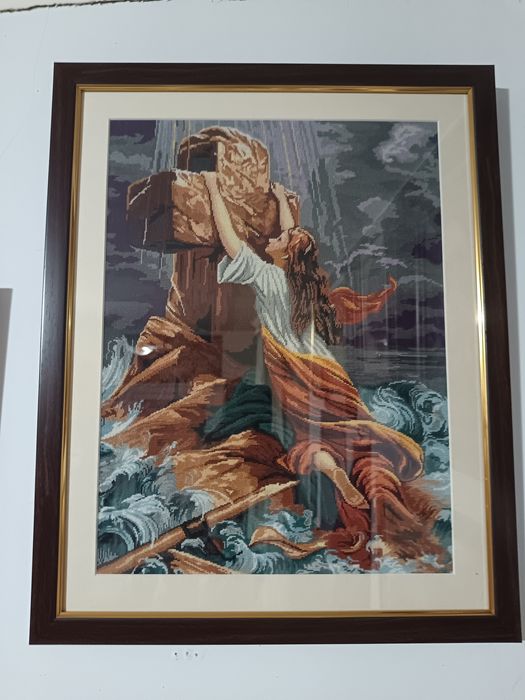 Goblen cusut de mână