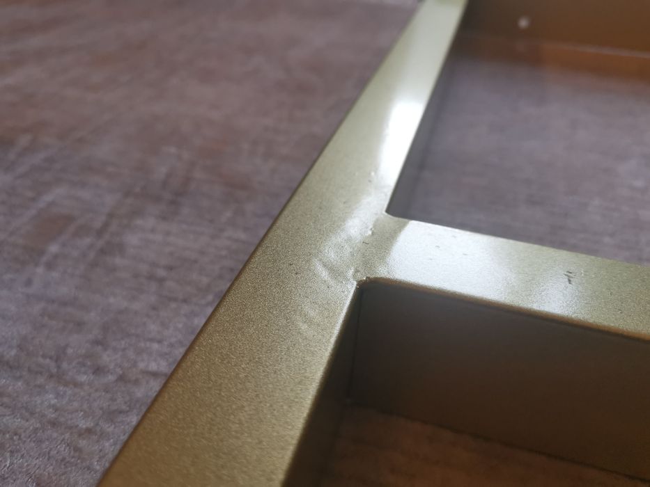 Мебелни крака метални златисти бюро, тоалетка  DIY