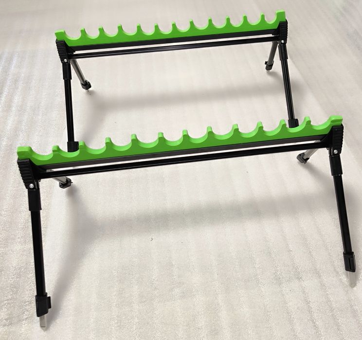 SET 2 Suporti FL Feeder 12 Posturi 4 Picioare Extensibile