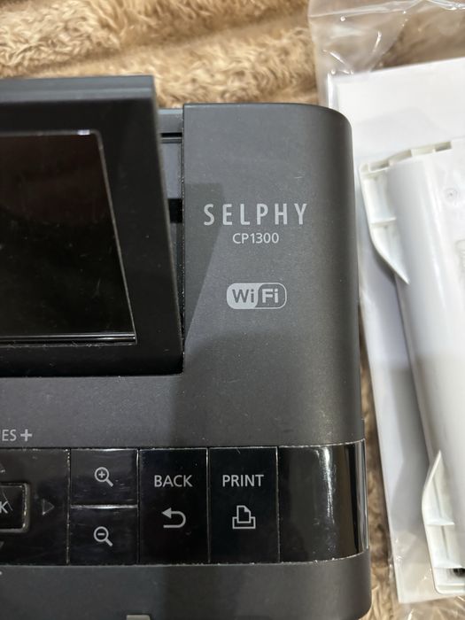 Фото принтер Canon Selphy CP1300 WiFi, AirPrint, Черен