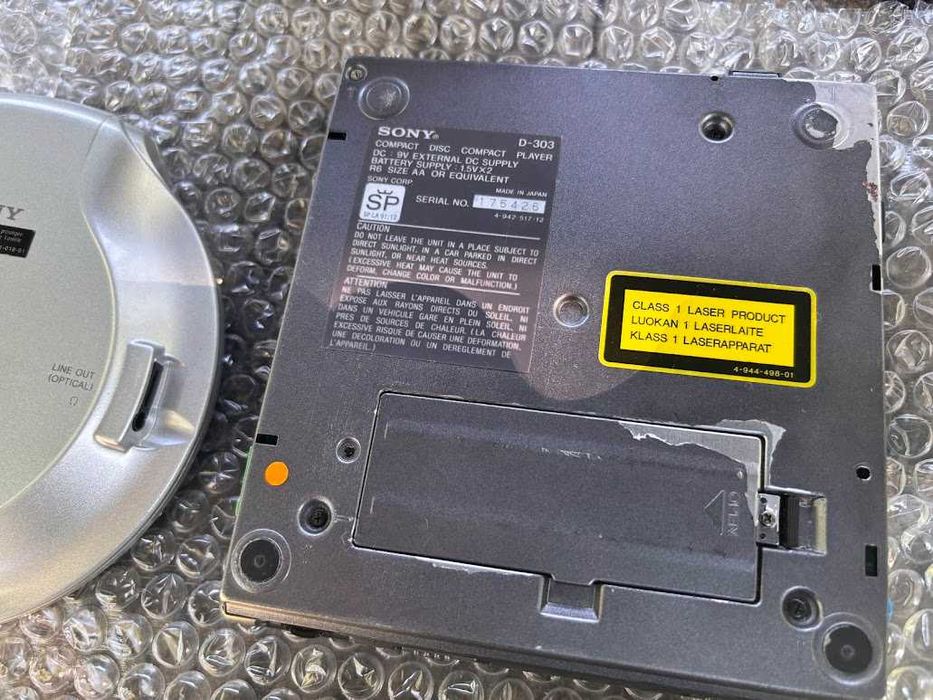 Vand walkman Sony cd player