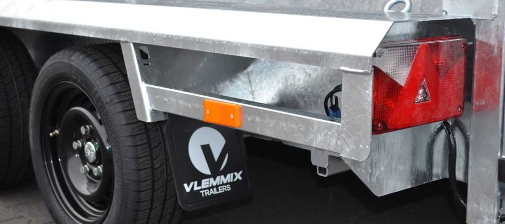 НОВО ремарке за строителна техника VLEMMIX MT400 3500kg