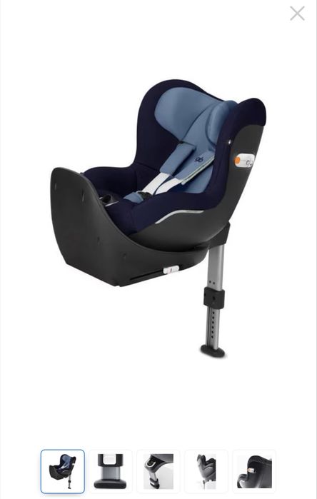 Scaun auto ISOFIX I-size GB vaya2 Sapphire blue 45-105 cm